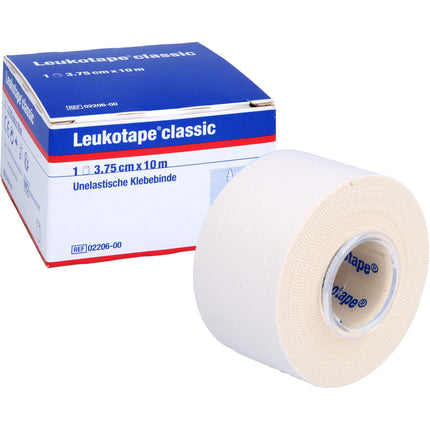 LEUKOTAPE Classic 3,75 cmx10 m weiß