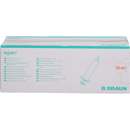 INJEKT Solo Spritze 10 ml LL zentrisch PVC-frei