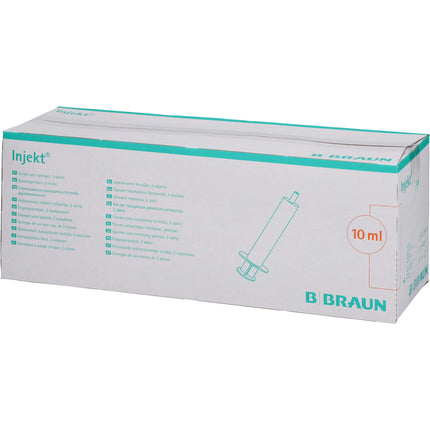 INJEKT Solo Spritze 10 ml LL zentrisch PVC-frei