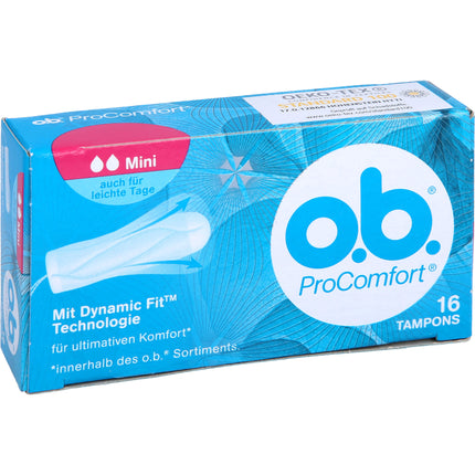 O.B. Tampons ProComfort mini