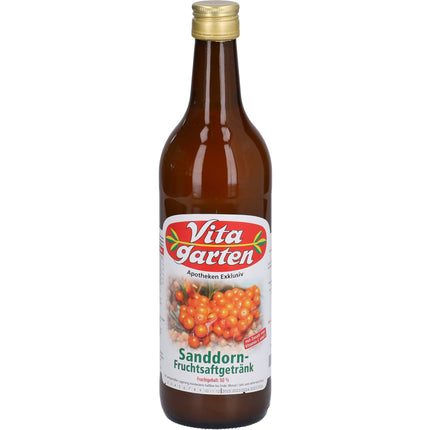 VITAGARTEN Sanddorn Fruchtsaft Getränk