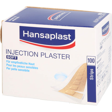 HANSAPLAST Soft Injektionspflaster Strips 19x40 mm