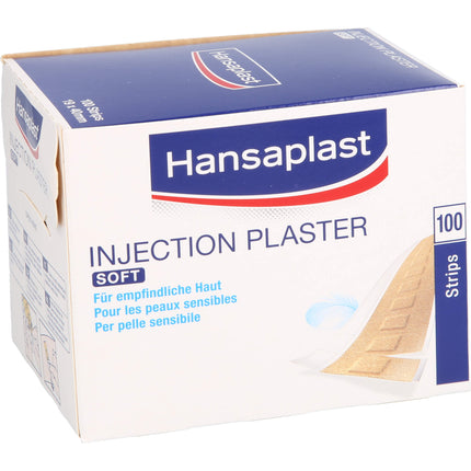 HANSAPLAST Soft Injektionspflaster Strips 19x40 mm