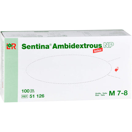 SENTINA Ambidextrous Unters.Hands.puderfr.Gr.M