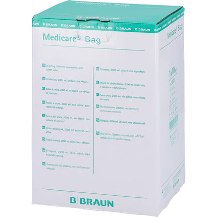 MEDICARE Bettbtl.unst.2 l m.120cm-Schlauch Ablauf