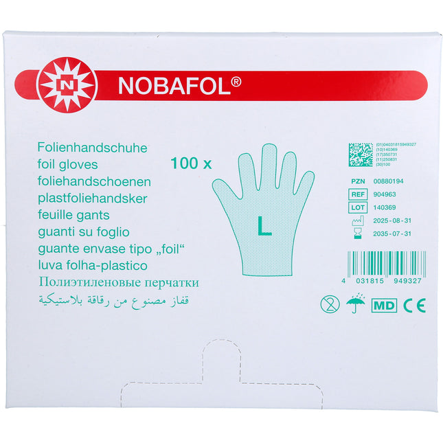 NOBAFOL Folienhandschuhe Gr.L