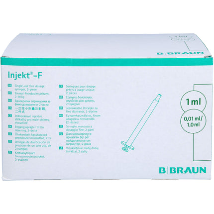INJEKT F Feindosierungsspr.1 ml m.Kan.0,50x16 mm