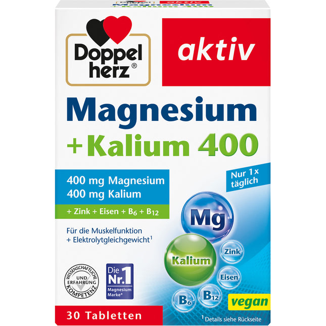 DOPPELHERZ Magnesium+Kalium Tabletten