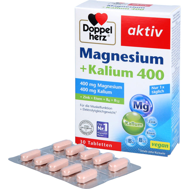 DOPPELHERZ Magnesium+Kalium Tabletten