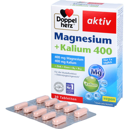 DOPPELHERZ Magnesium+Kalium Tabletten