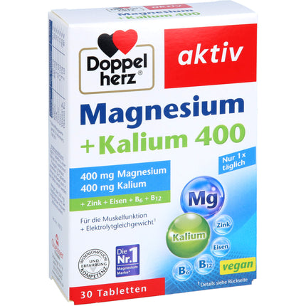 DOPPELHERZ Magnesium+Kalium Tabletten