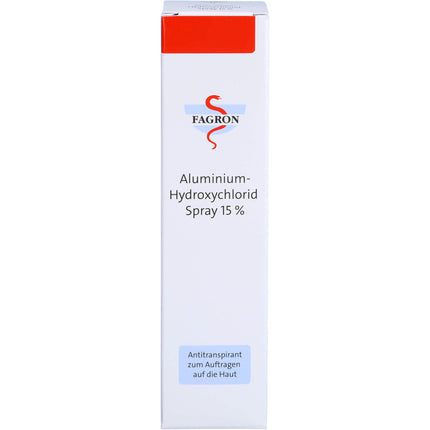ALUMINIUM HYDROXYCHLORID Spray 15% Fagron