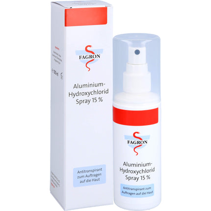 ALUMINIUM HYDROXYCHLORID Spray 15% Fagron