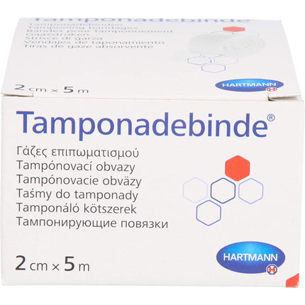 TAMPONADEBINDE 2 cmx5 m steril Hartmann