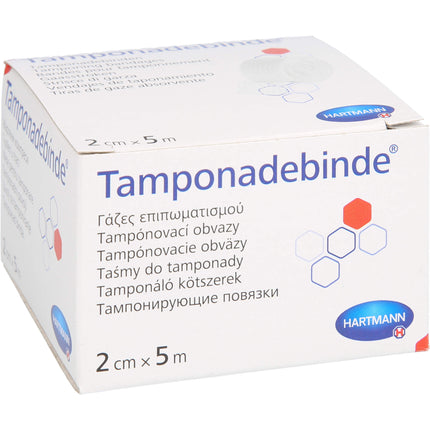 TAMPONADEBINDE 2 cmx5 m steril Hartmann