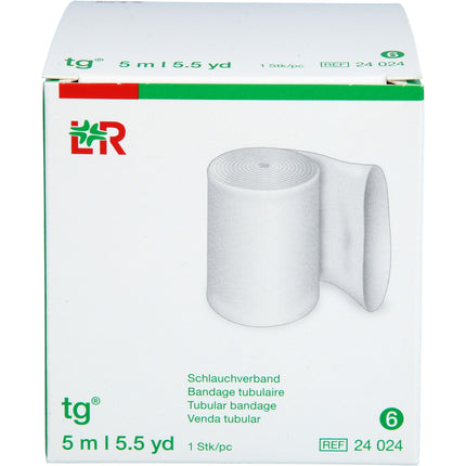 TG Schlauchverband Gr.6 5 m weiß