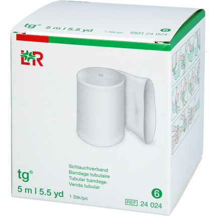 TG Schlauchverband Gr.6 5 m weiß