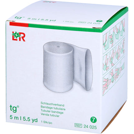TG Schlauchverband Gr.7 5 m weiß