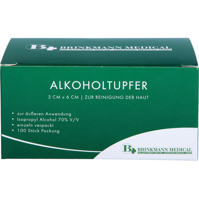 ALKOHOLTUPFER 3x6 cm steril