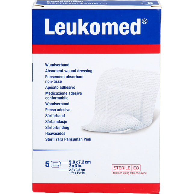 LEUKOMED sterile Pflaster 5x7,2 cm