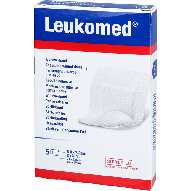 LEUKOMED sterile Pflaster 5x7,2 cm