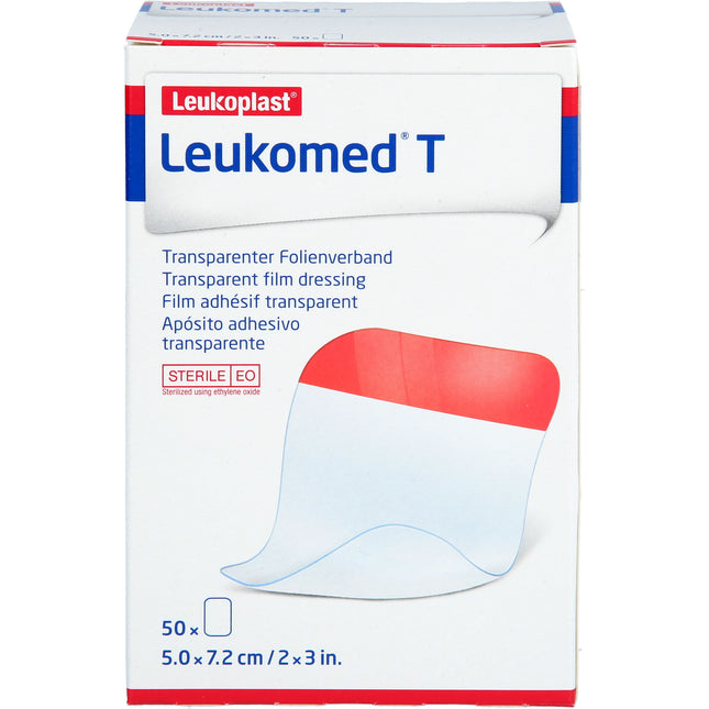 LEUKOMED transp.sterile Pflaster 5x7,2 cm