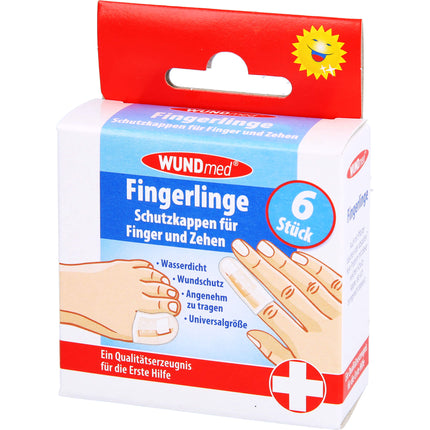 FINGERLING Schutzkappen für Finger und Zehen