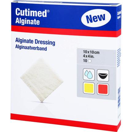 CUTIMED Alginate Alginatkompressen 10x10 cm
