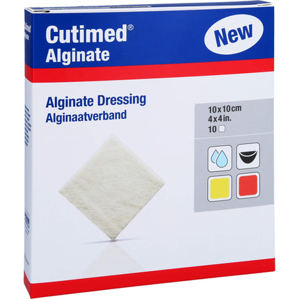 CUTIMED Alginate Alginatkompressen 10x10 cm