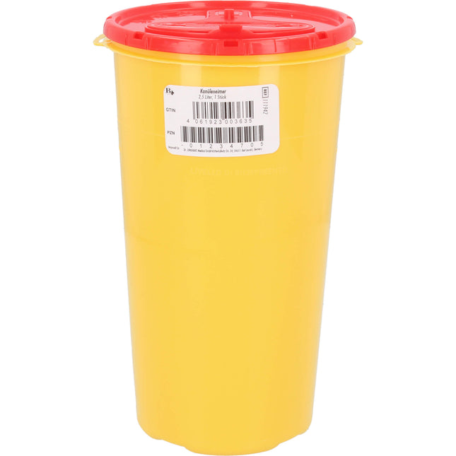 KANÜLENEIMER 2,5 l gelb