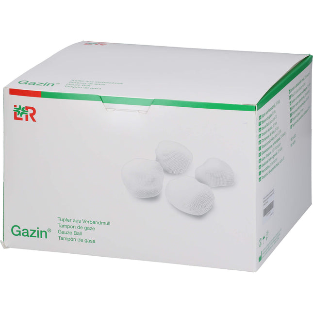 GAZIN Tupfer pflaum.steril 2+2 Schutzr.o.RK