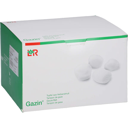 GAZIN Tupfer pflaum.steril 2+2 Schutzr.o.RK