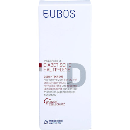EUBOS DIABETISCHE HAUT PFLEGE Gesicht Creme