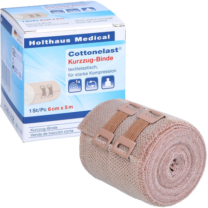KURZZUGBINDE Cottonelast 6 cmx5 m
