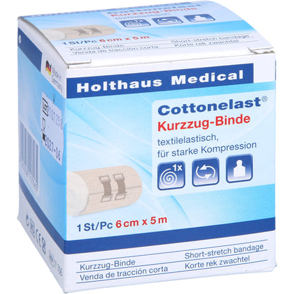 KURZZUGBINDE Cottonelast 6 cmx5 m