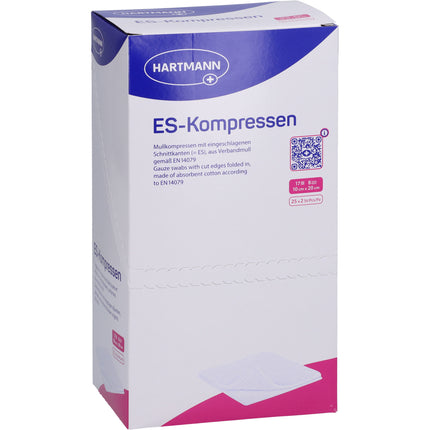 ES-KOMPRESSEN steril 10x20 cm 8fach