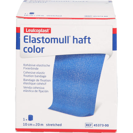 ELASTOMULL haft color 10 cmx20 m Fixierb.blau
