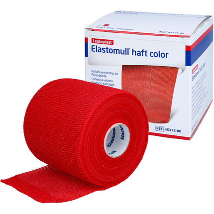 ELASTOMULL haft color 8 cmx20 m Fixierb.rot