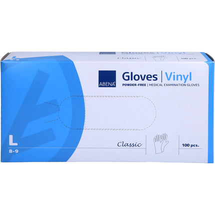 VINYL Handschuhe puderfrei large