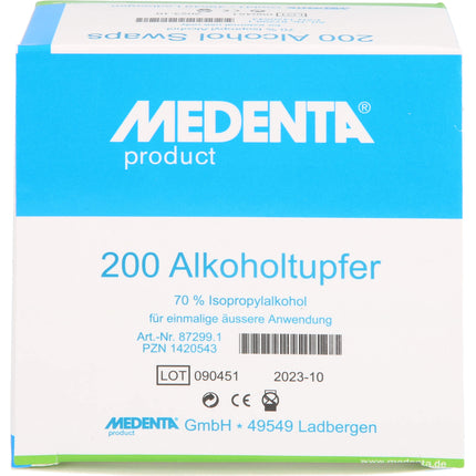 ALKOHOLTUPFER 70% Isopropyl Alkohol