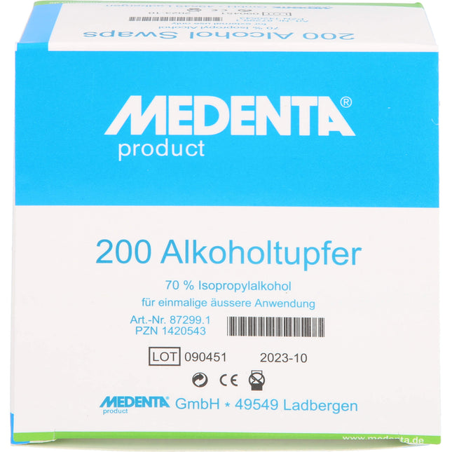ALKOHOLTUPFER 70% Isopropyl Alkohol