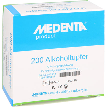 ALKOHOLTUPFER 70% Isopropyl Alkohol