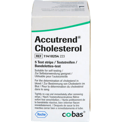 ACCUTREND Cholesterol Teststreifen