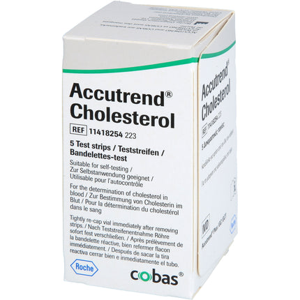 ACCUTREND Cholesterol Teststreifen
