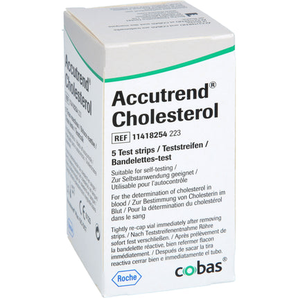 ACCUTREND Cholesterol Teststreifen
