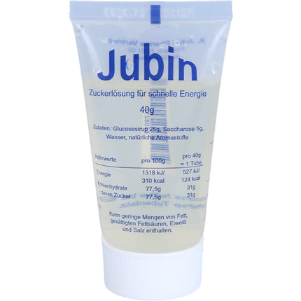 JUBIN Zuckerlösung schnelle Energie Tube