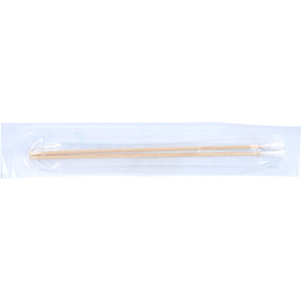WATTESTÄBCHEN Holz 15 cm kleiner Kopf steril
