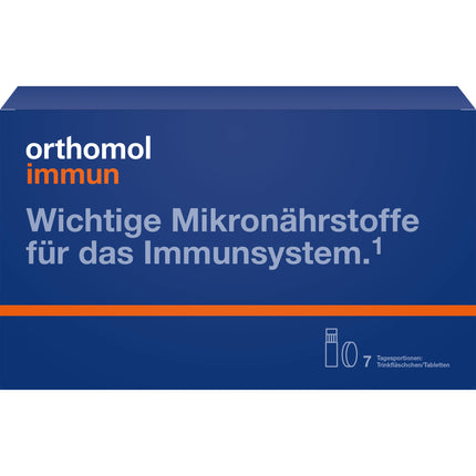 ORTHOMOL Immun Trinkfläschchen/Tabl.Kombipack.