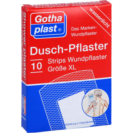 GOTHAPLAST Duschpflaster XL 48x70 mm