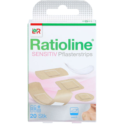RATIOLINE sensitive Pflasterstrips in 4 Größen